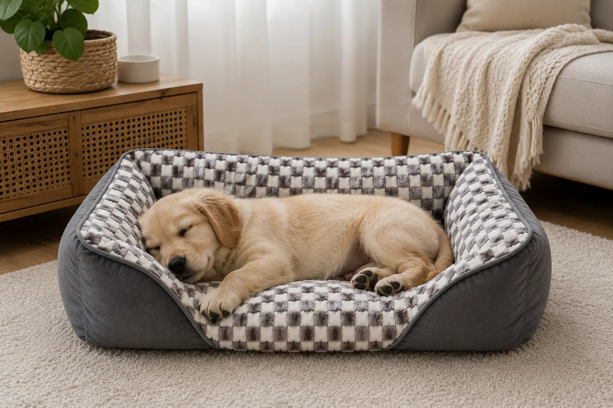 Kunert Soft dog & cat bed TERKA 50 cm with raised sides – two-tone - photo 10