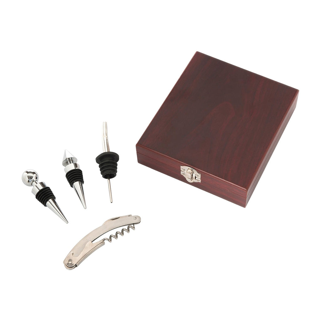 Konighoffer Pinot Wine Set – 5 Pieces in Wooden Gift Box - photo 2