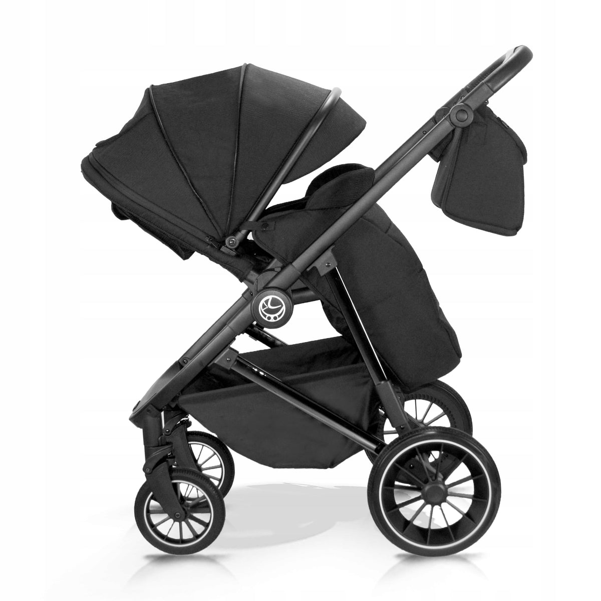 Milukids Tibi 3-in-1 Stroller – Black Electropolished – image 10