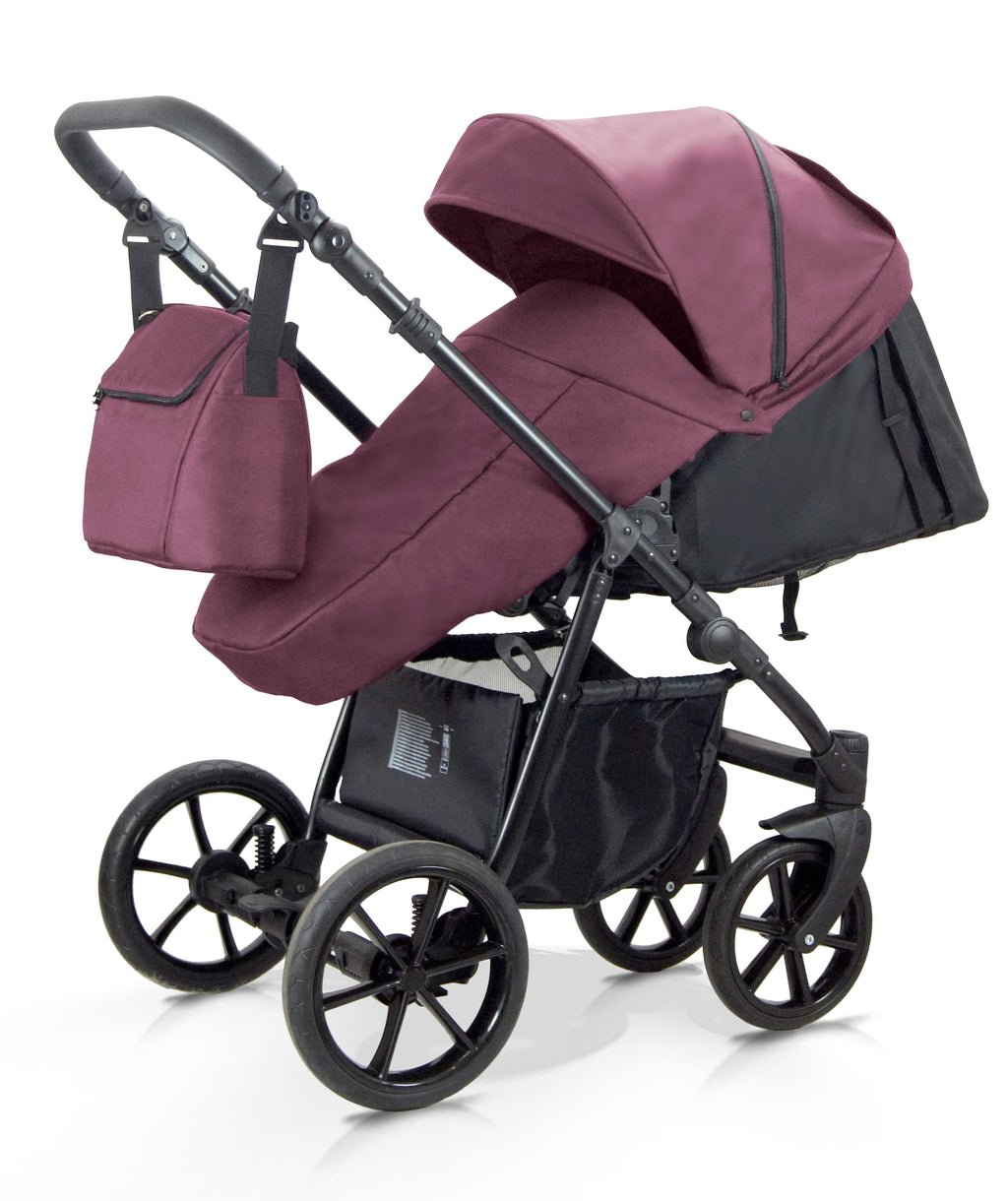 Wózek dziecięcy Milukids Risso 3w1 - RIS-10 (złoty stelaż)
