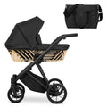 Kunert Ivento Glam Pram with Carrycot – Black Pearl