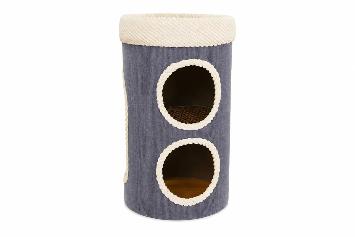 Kunert Cat scratching tower Coco 2-in-1 with bed – grey - photo 2