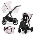 Kunert Ivento 2-in-1 Stroller – Delicate Flowers – image 1