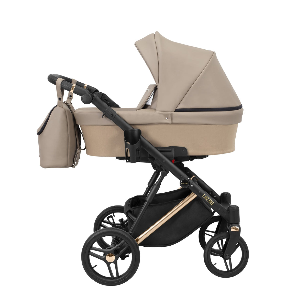 Kunert Lazzio Premium 2-in-1 Stroller – Cappuccino Eco – image 2
