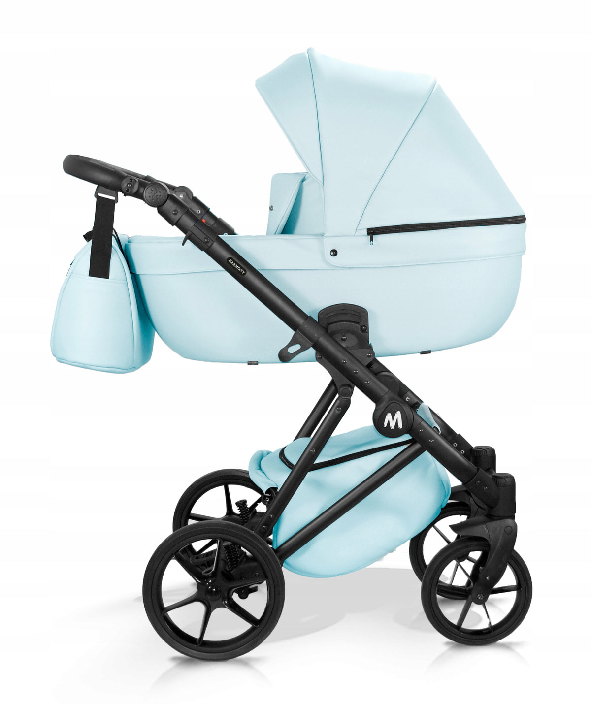 MOMMO Harmony 3-in-1 Stroller – Sky Blue – image 3