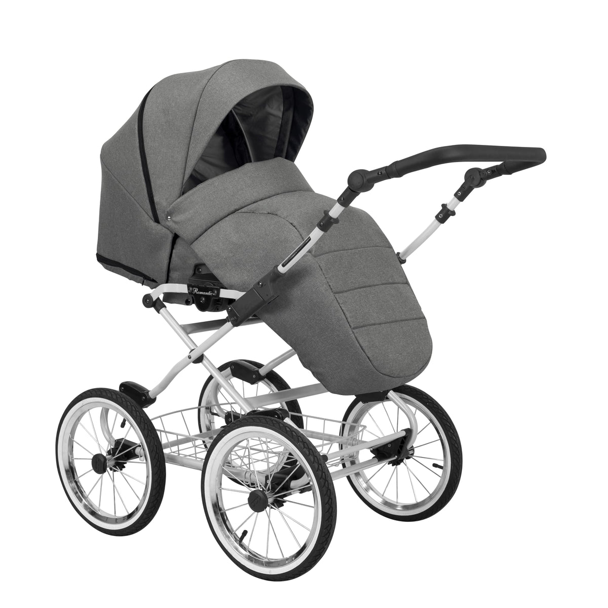 Kunert Romantic 2-in-1 Stroller – Grey – image 4