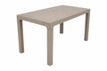 Kunert Garden table Adler 140x80 cm, rattan look – cappuccino