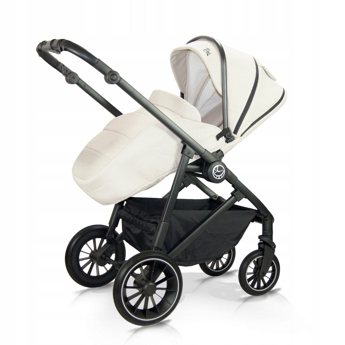 Milukids Tibi 3-in-1 Stroller – Beige – image 10