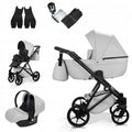 MOMMO Harmony 3-in-1 Stroller – Silver – image 1