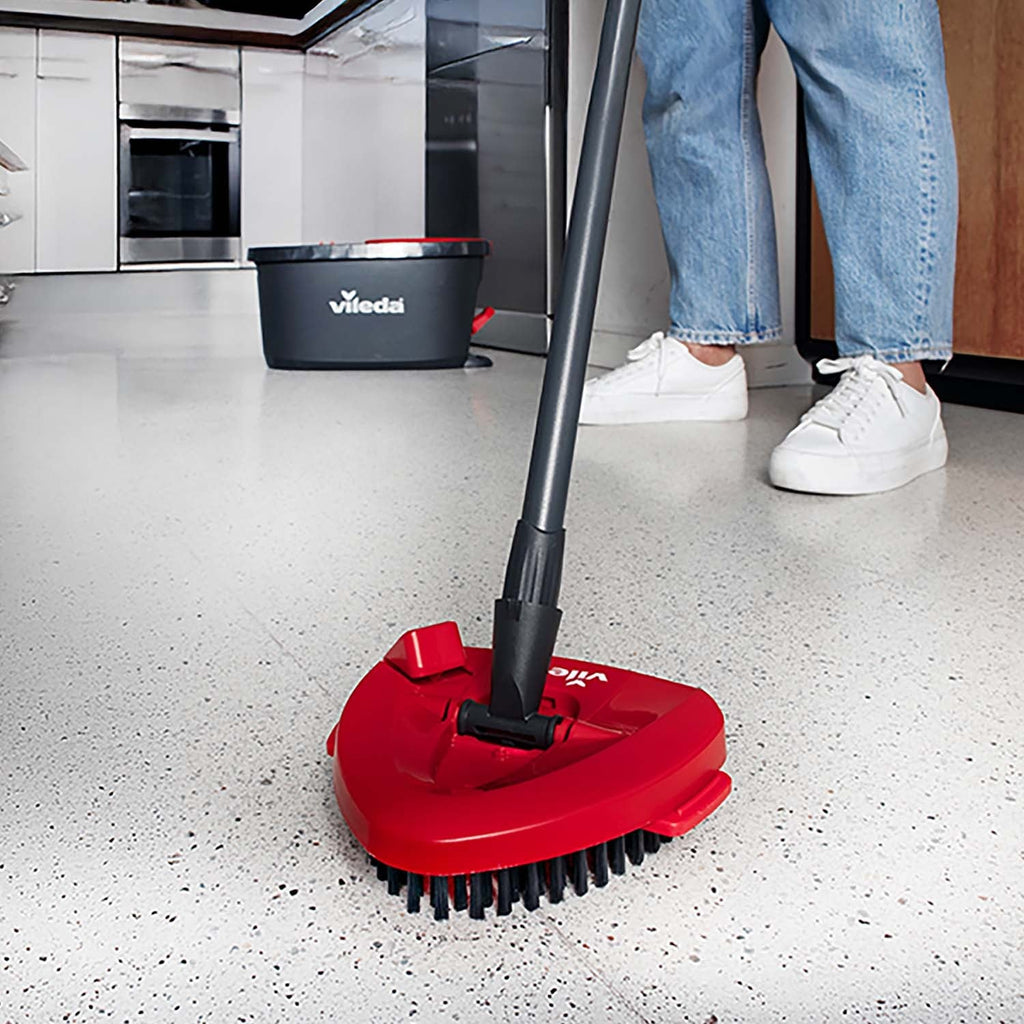 Vileda Turbo Spin Mop and Bucket Set – with Dirt Brush - photo 6