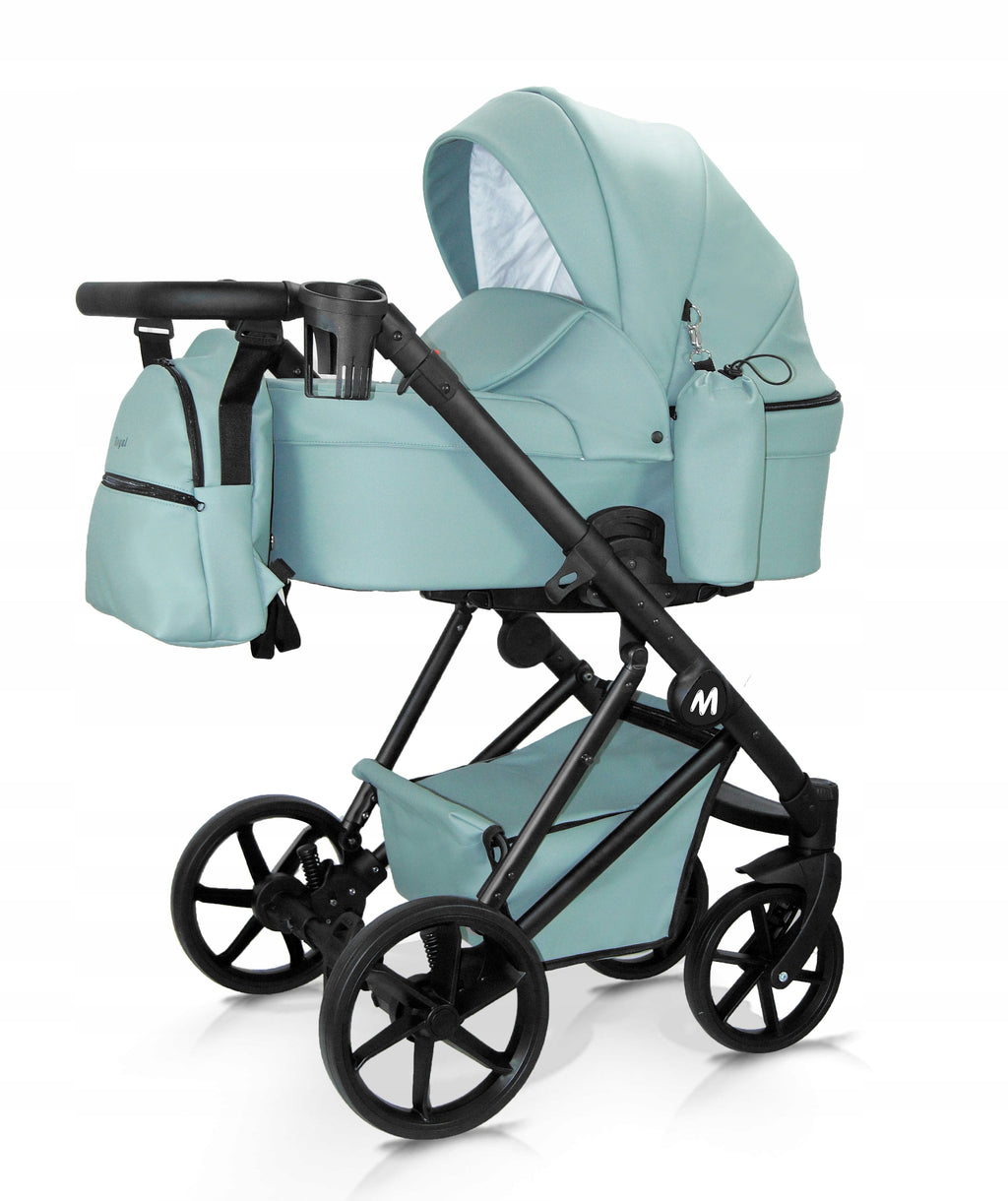 MOMMO Royal 3-in-1 Stroller – Mint – image 8