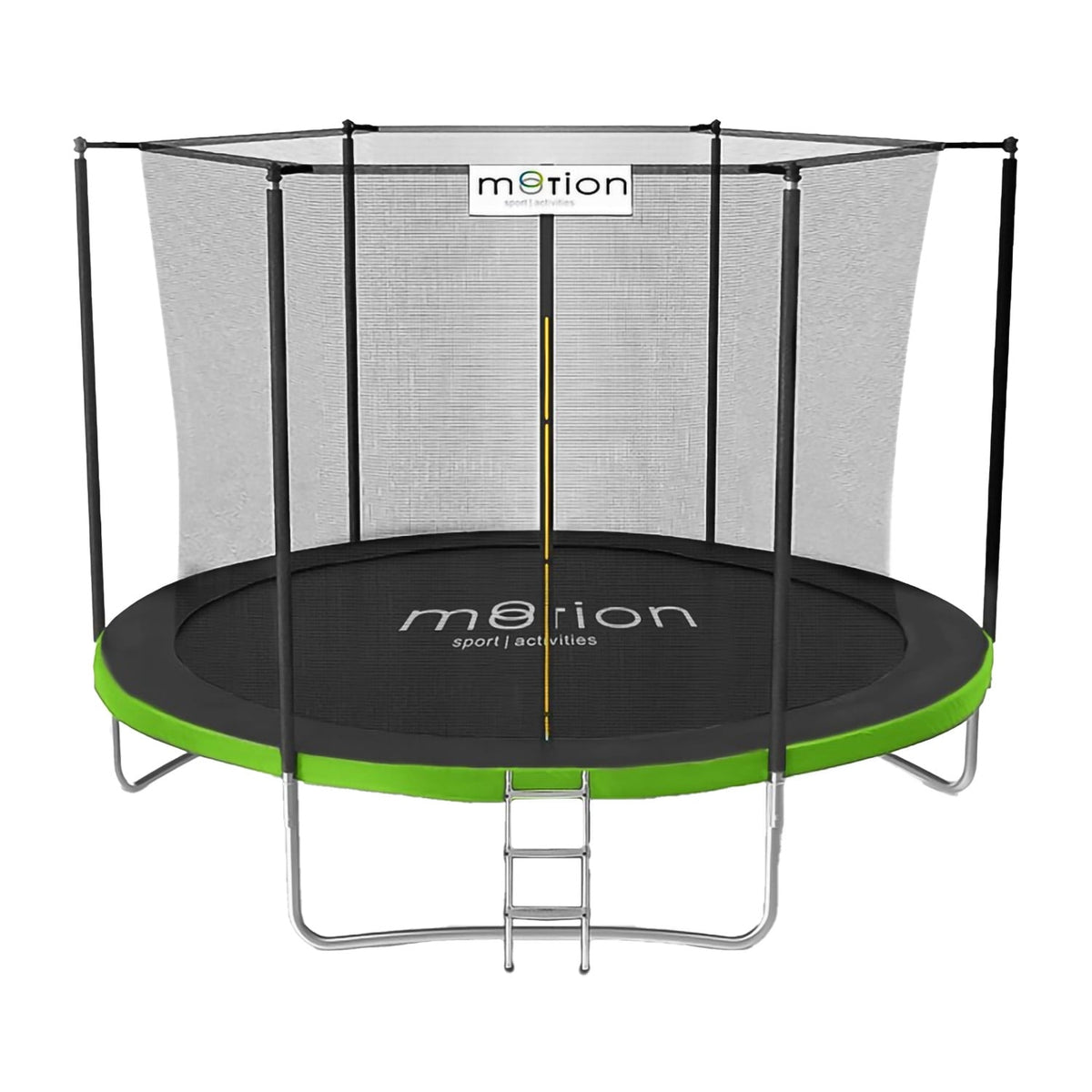 Jumi Motion 8FT Garden Trampoline 244 cm with Inner Net – Green