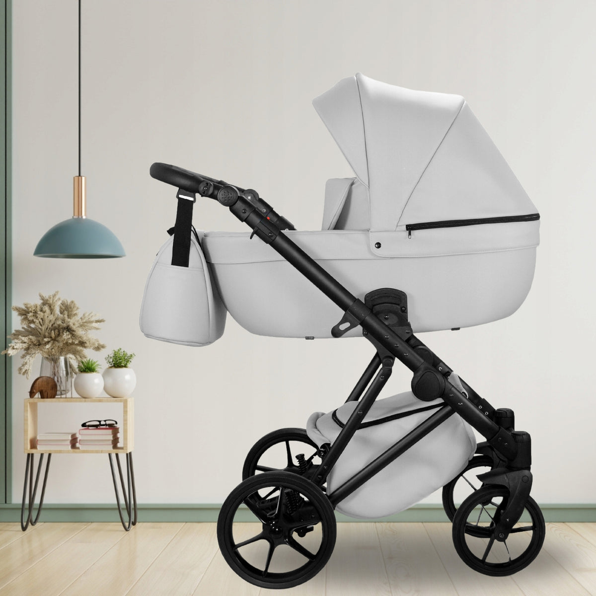 MOMMO Harmony 2-in-1 Stroller – Silver – image 14