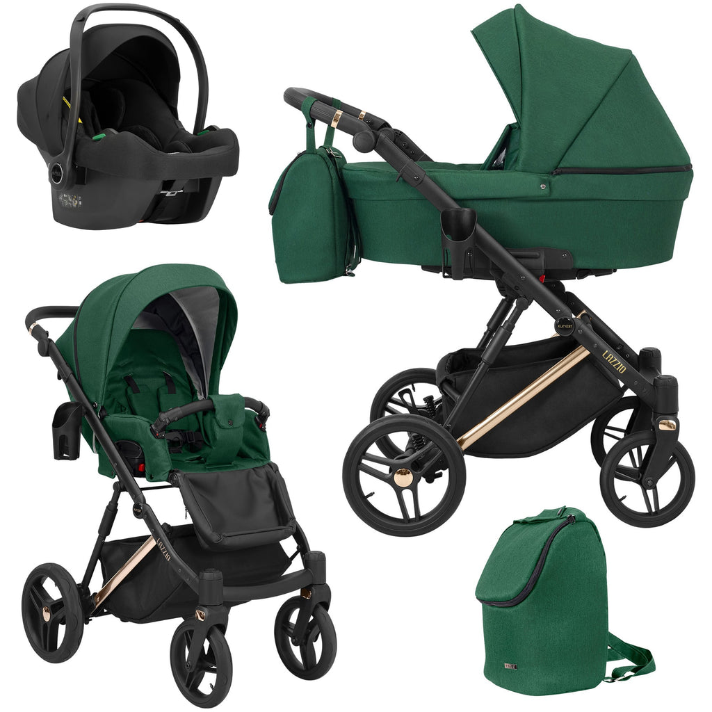 Kunert Lazzio Premium 3-in-1 Stroller – Green – image 1