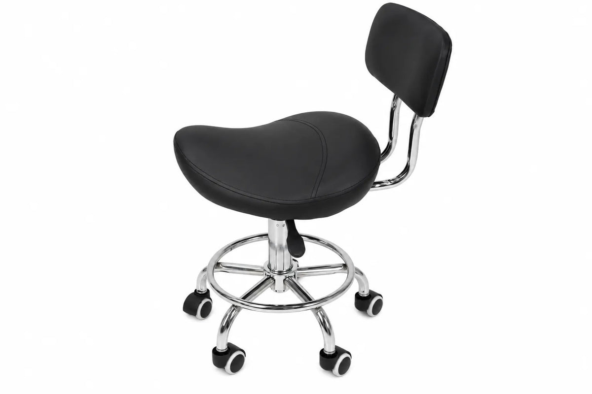 Kunert Beauty stool Sorelle with backrest, height-adjustable - photo 2