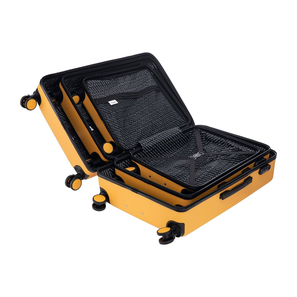 Wings Coot 3-Piece Hard Shell Suitcase Set – Yellow - photo 4
