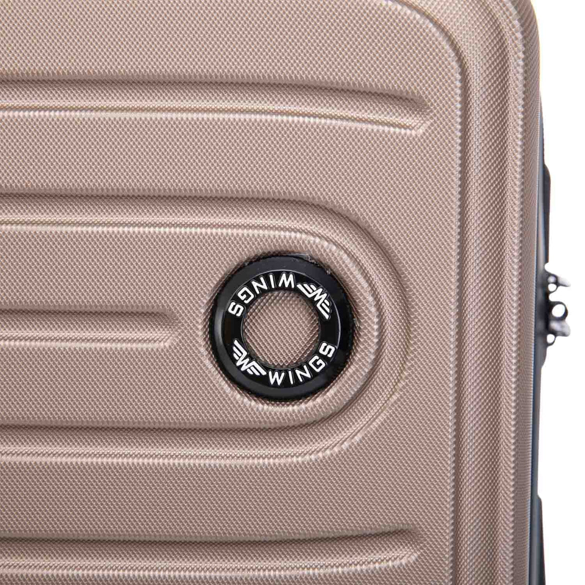 Wings Coot 3-Piece Hard Shell Suitcase Set – Champagne - photo 7