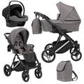 Kunert Lazzio Premium 3-in-1 Stroller – Graphite Eco – image 1
