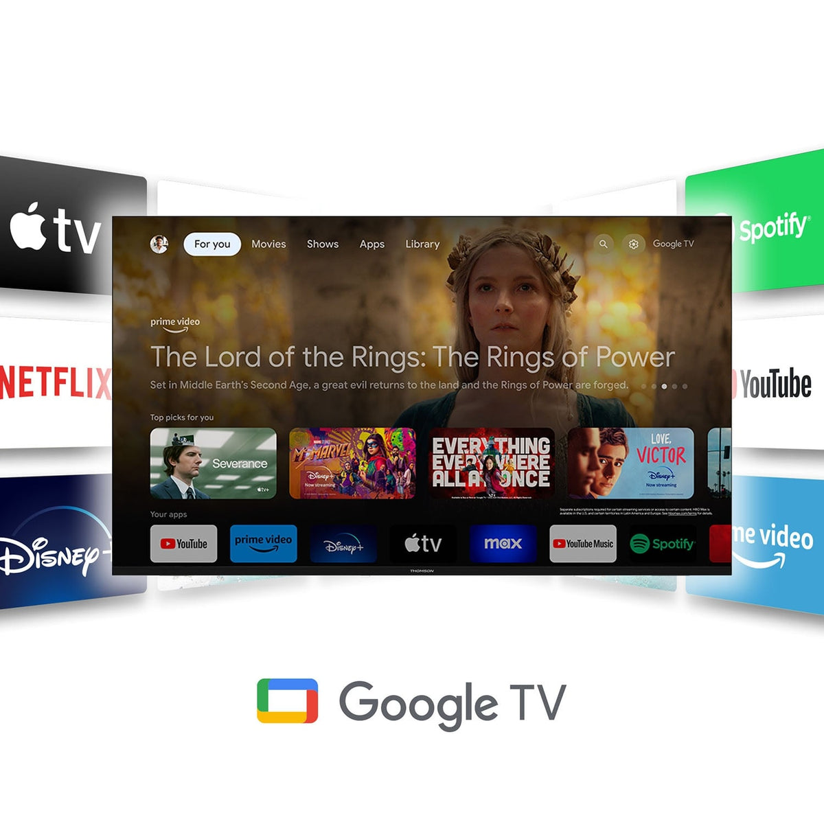 Thomson 50UG5C14 50" 4K Frameless Google TV - photo 3