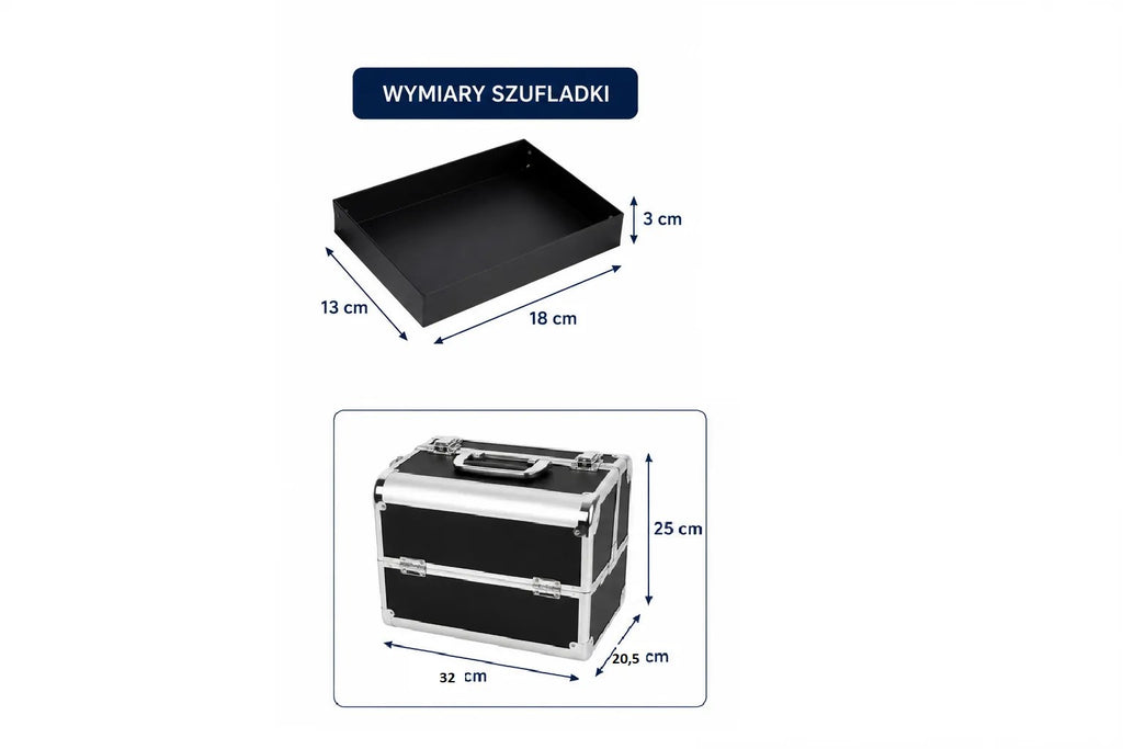 Kunert Aluminium beauty case Amara – black - photo 10
