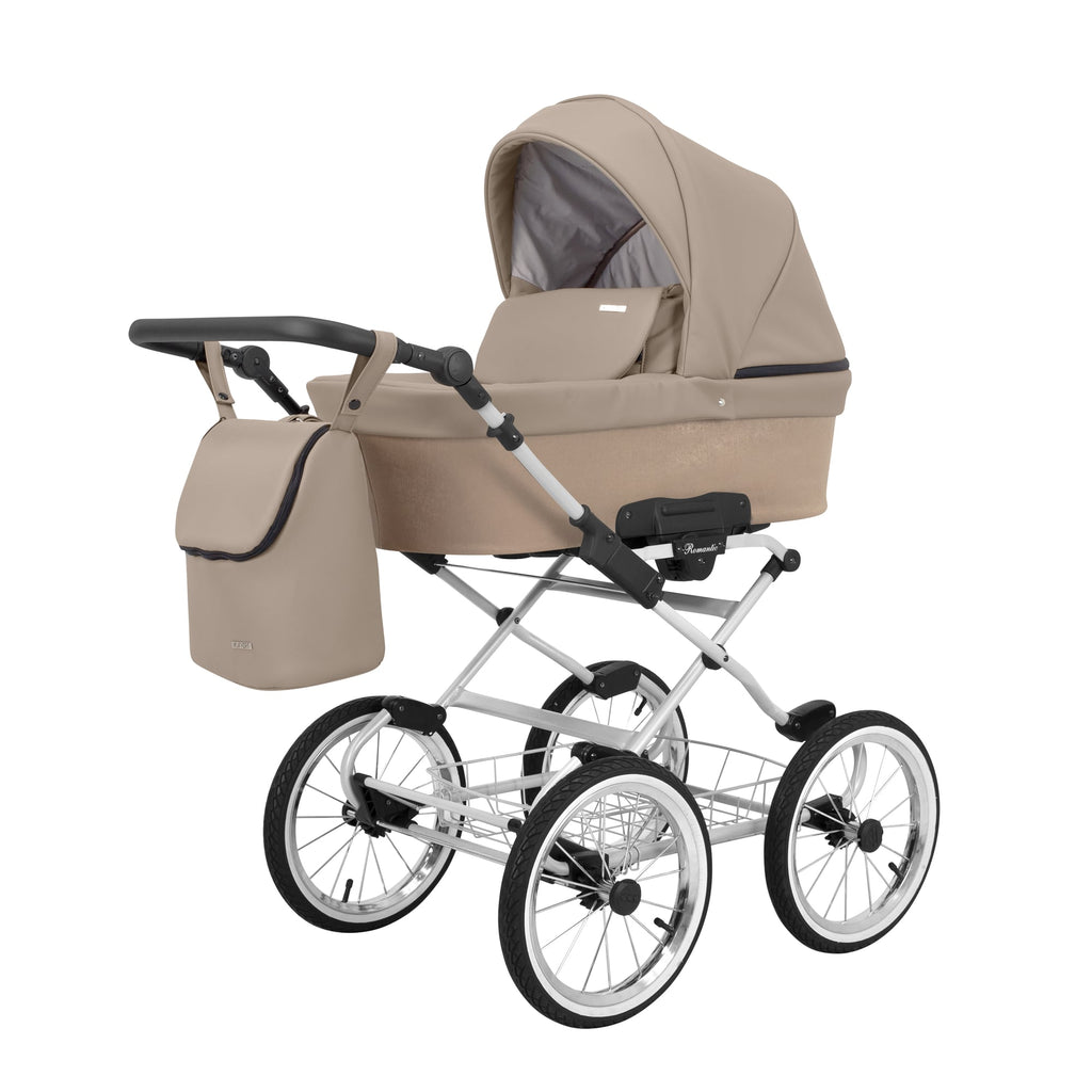 Kunert Romantic 2-in-1 Stroller – Cappuccino Eco – image 3