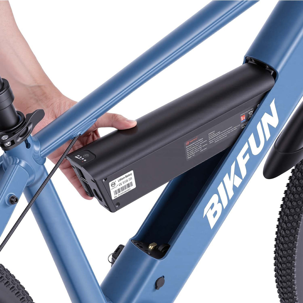 Bikfun AMAK00054 Electric Mountain Bike 26" – Blue - photo 13