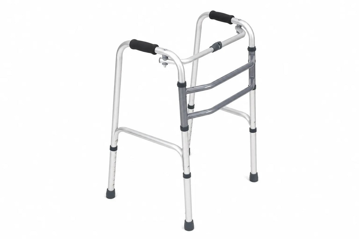 Kunert Walking frame Movere, aluminium, foldable, height-adjustable