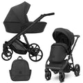 Kunert Arizo 2-in-1 Stroller – Black Eco – image 1