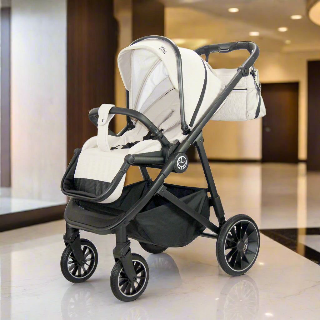 Milukids Tibi 3-in-1 Stroller – Beige – image 3