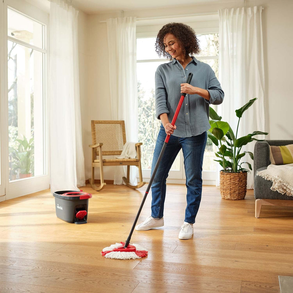 Vileda Turbo Spin Mop and Bucket Set – with Dirt Brush - photo 7