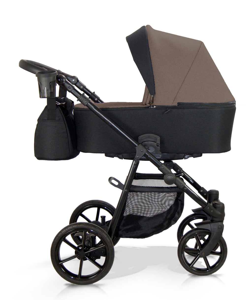 Wózek dziecięcy Milukids Risso 3w1 - RIS-12 (złoty stelaż)