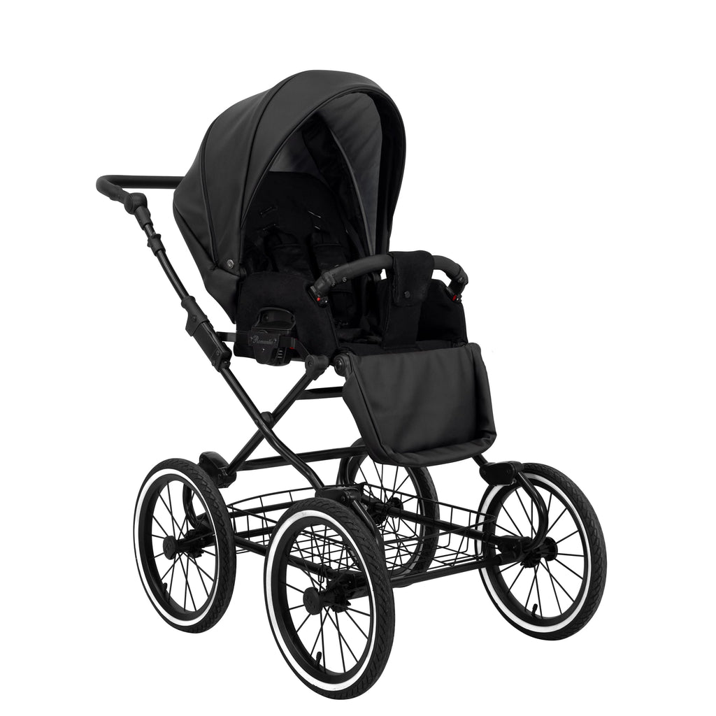 Kunert Romantic 2-in-1 Stroller – Black Eco – image 5