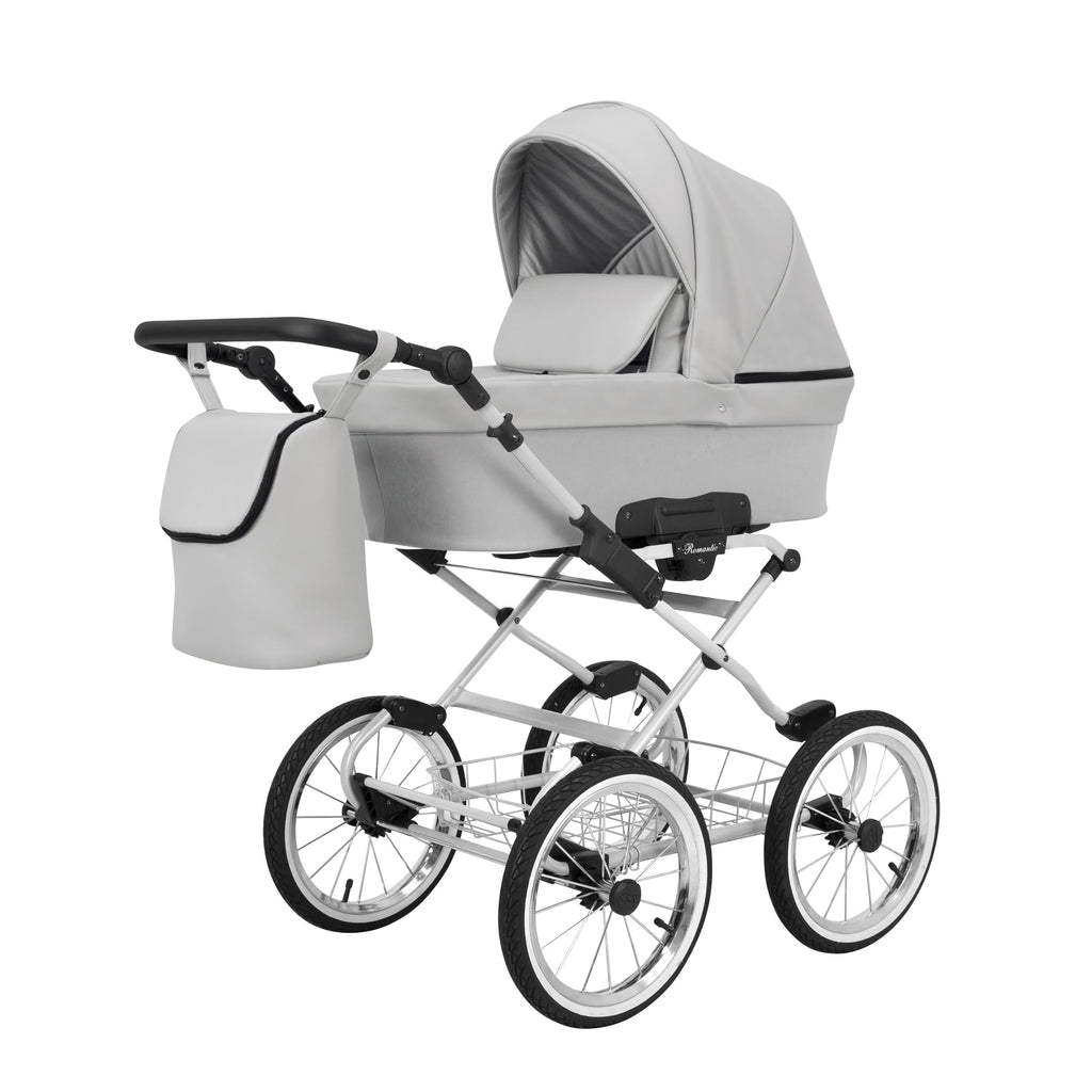 Kunert Romantic 3-in-1 Stroller – Ash Grey Eco – image 3