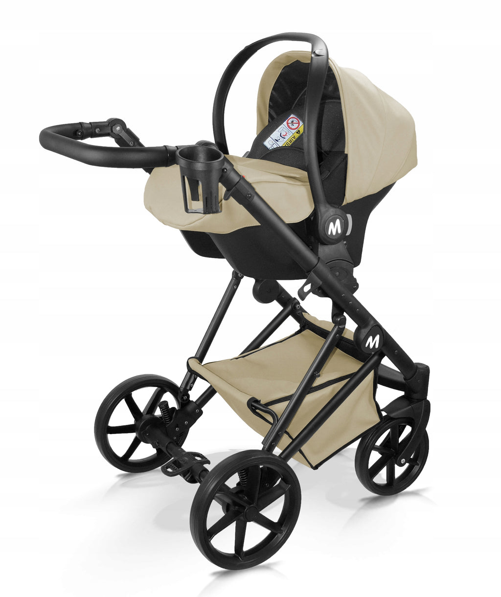 MOMMO Royal 3-in-1 Stroller – Beige – image 10