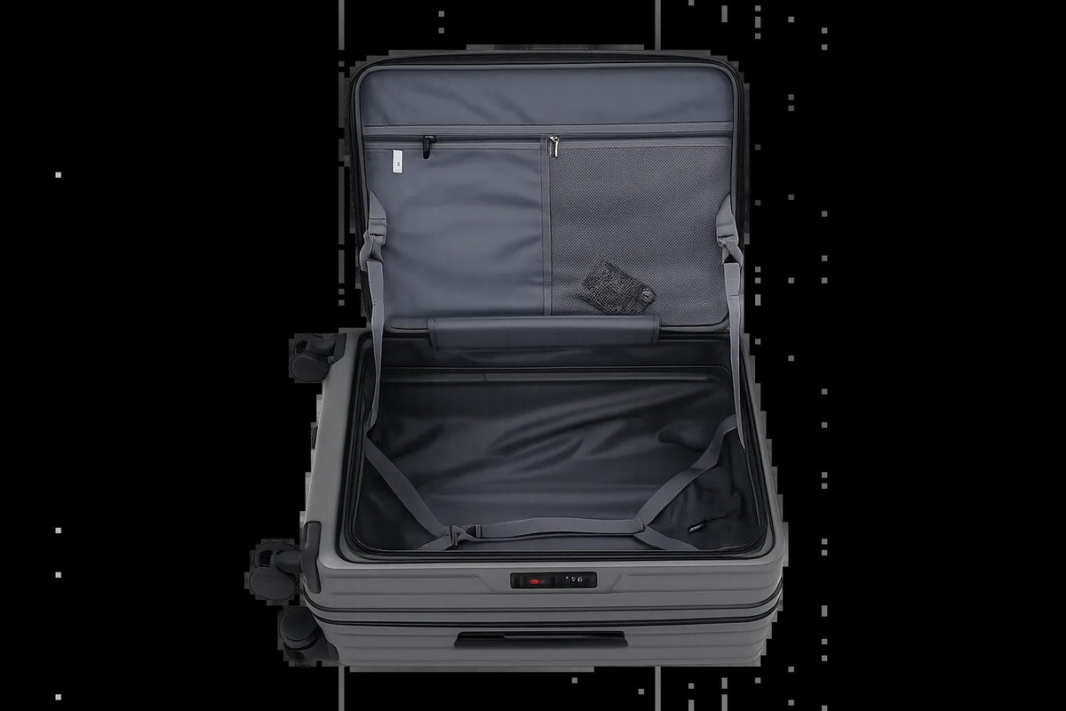 Kunert Hard-shell suitcase set Tabi, 3 pieces, 360° wheels, combination lock – graphite - photo 9