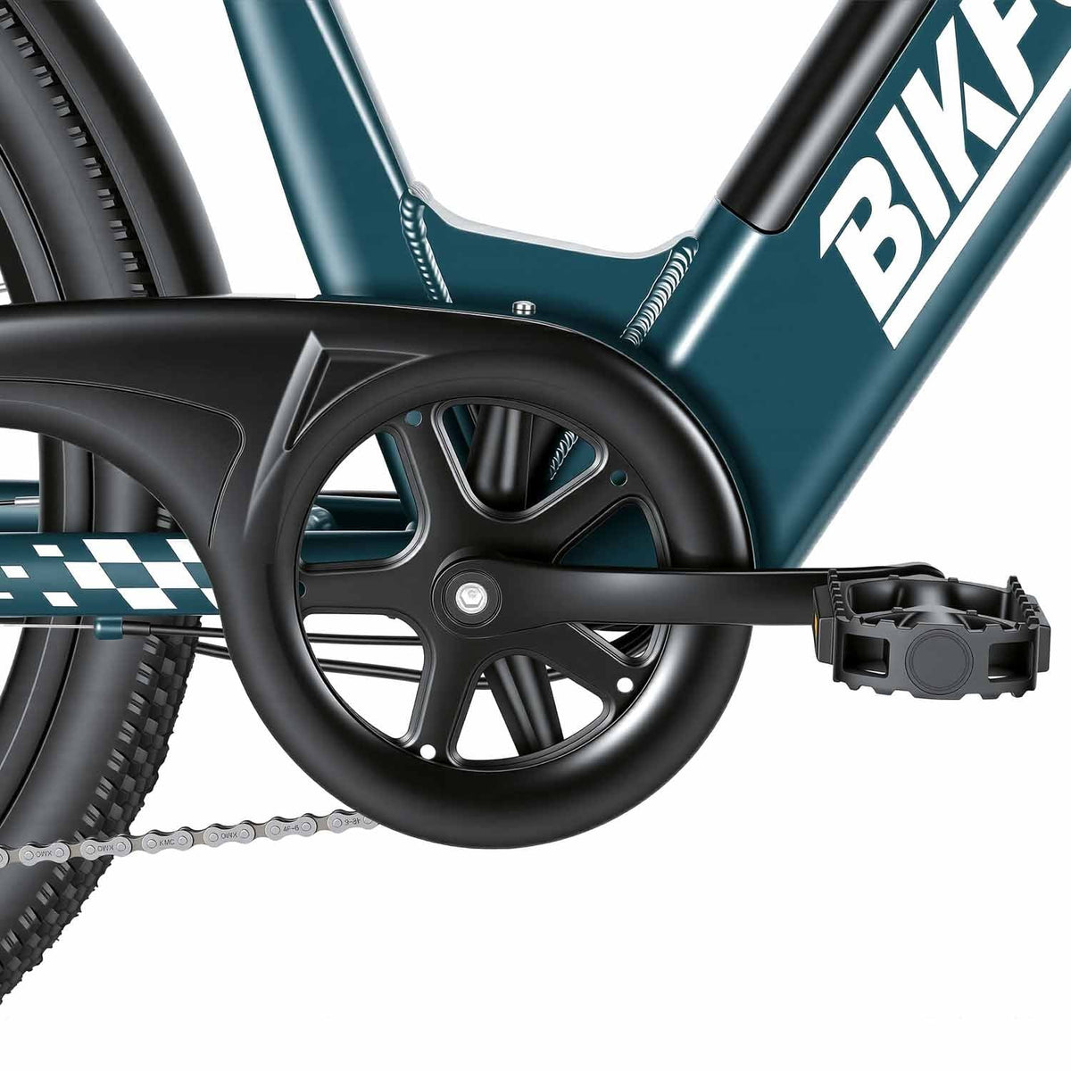 Bikfun AMAK00053 Women's Electric Bike 26" – Dark Green - photo 3