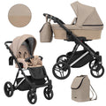 Kunert Lazzio Premium 2-in-1 Stroller – Cappuccino Eco – image 1