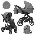 Kunert Lazzio Premium 2-in-1 Stroller – Grey – image 1