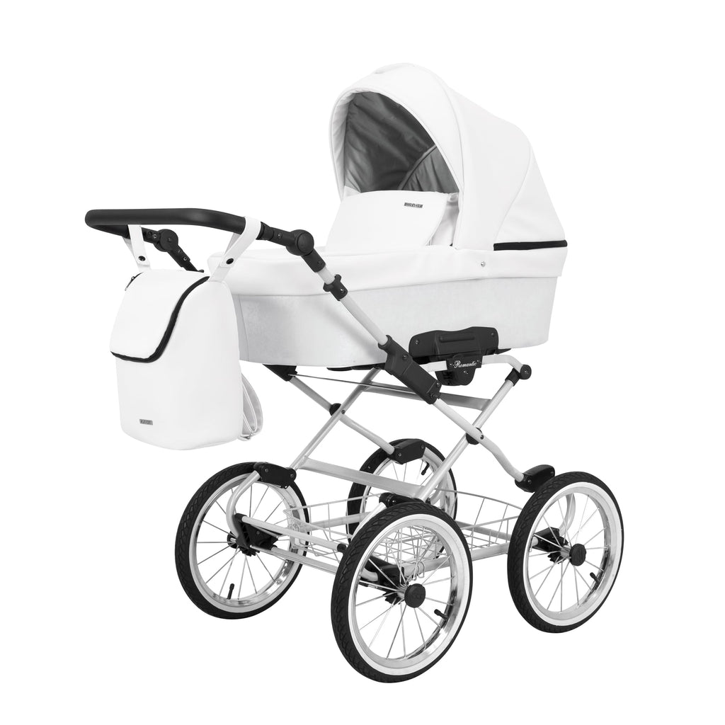 Kunert Romantic Pram – White Eco – image 2