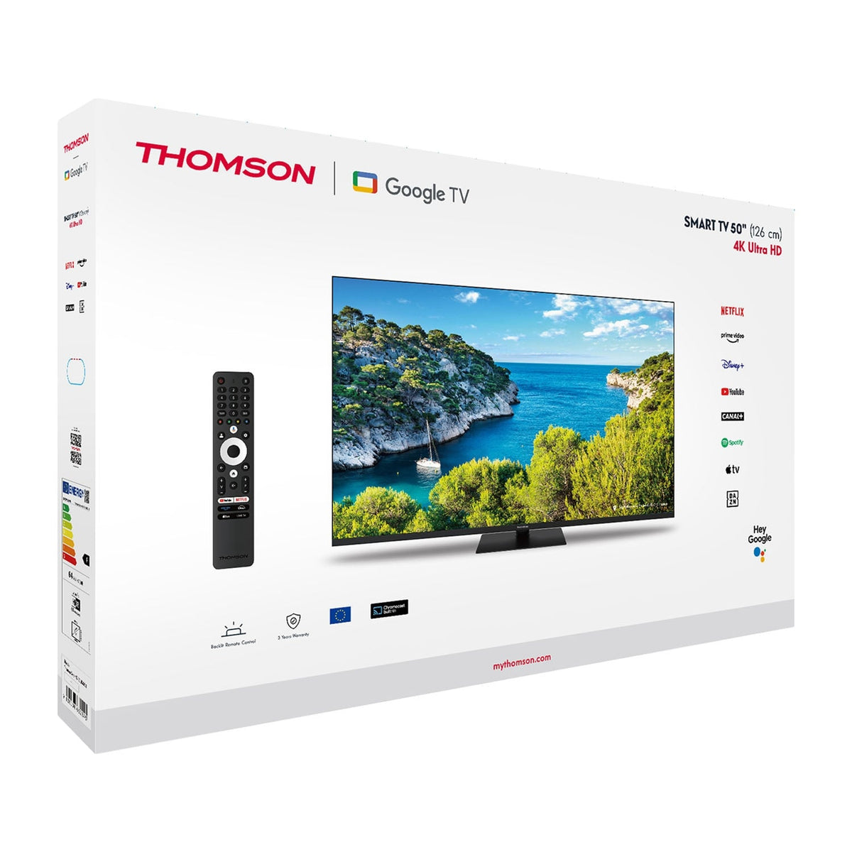 Thomson 50UG5C14 50" 4K Frameless Google TV - photo 15