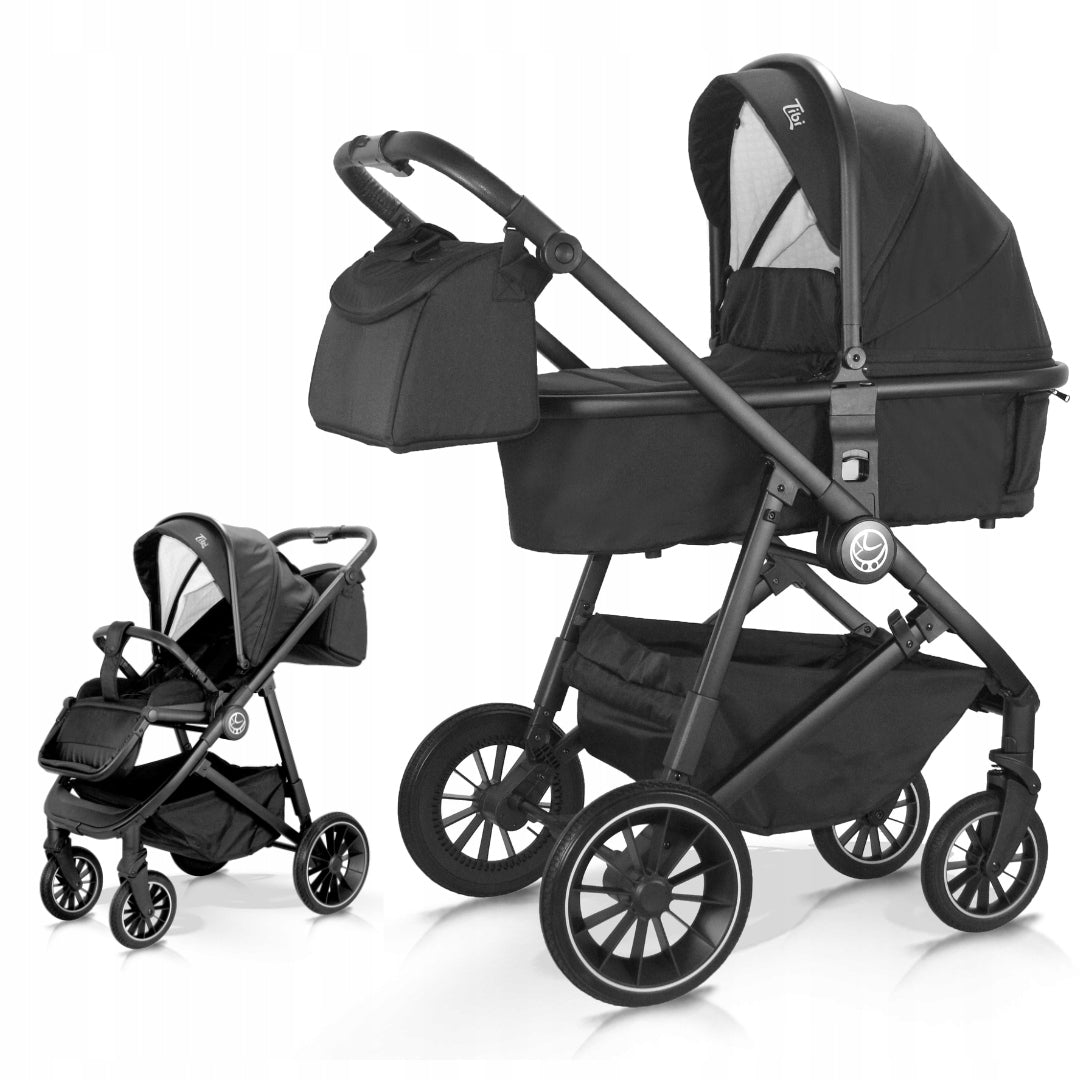 Milukids Tibi 2-in-1 Stroller – Black – image 1