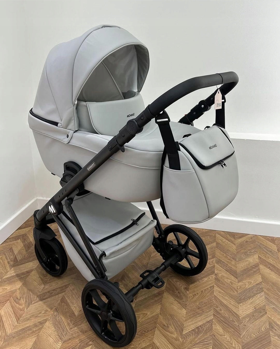 MOMMO Harmony 3-in-1 Stroller – Silver – image 2