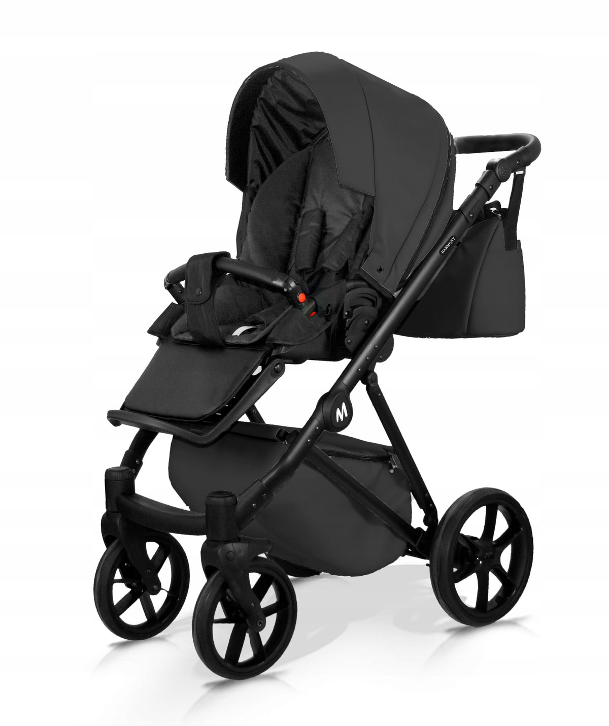 MOMMO Harmony 2-in-1 Stroller – Black – image 9