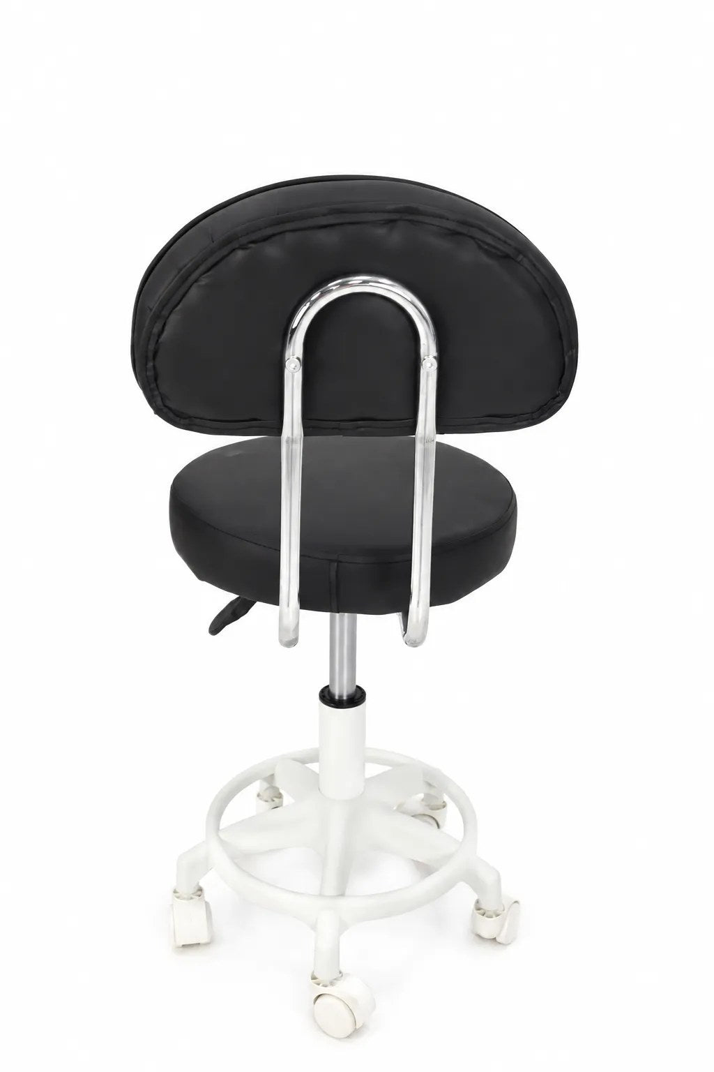 Kunert Beauty stool Bella with backrest, swivel – black - photo 5