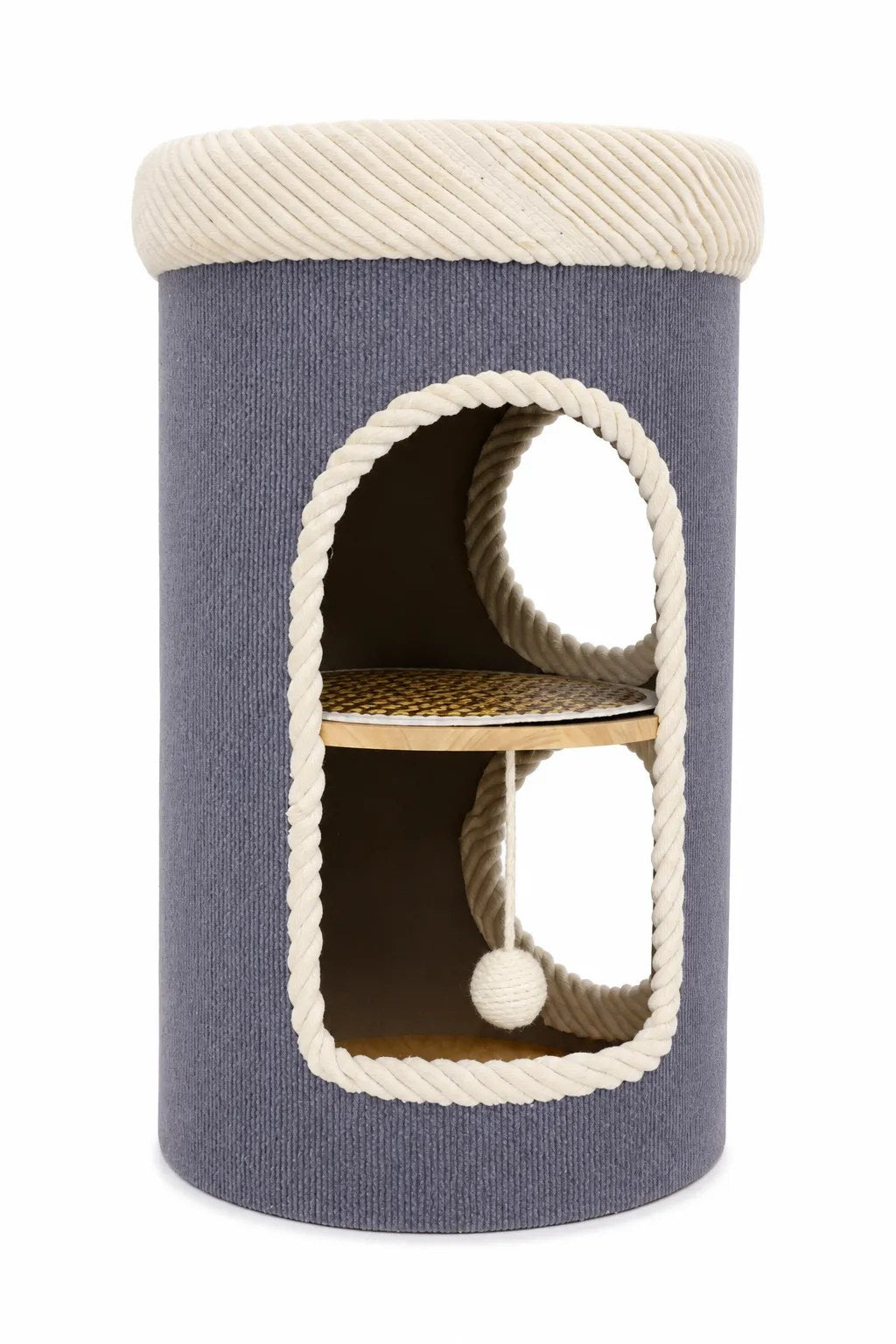Kunert Cat scratching tower Coco 2-in-1 with bed – grey - photo 6
