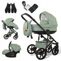 MOMMO Deluxe 3-in-1 Stroller – Mint – image 1
