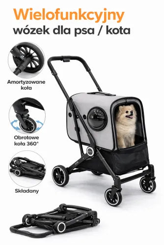 Kunert Muxi Pet Stroller – Black – image 12