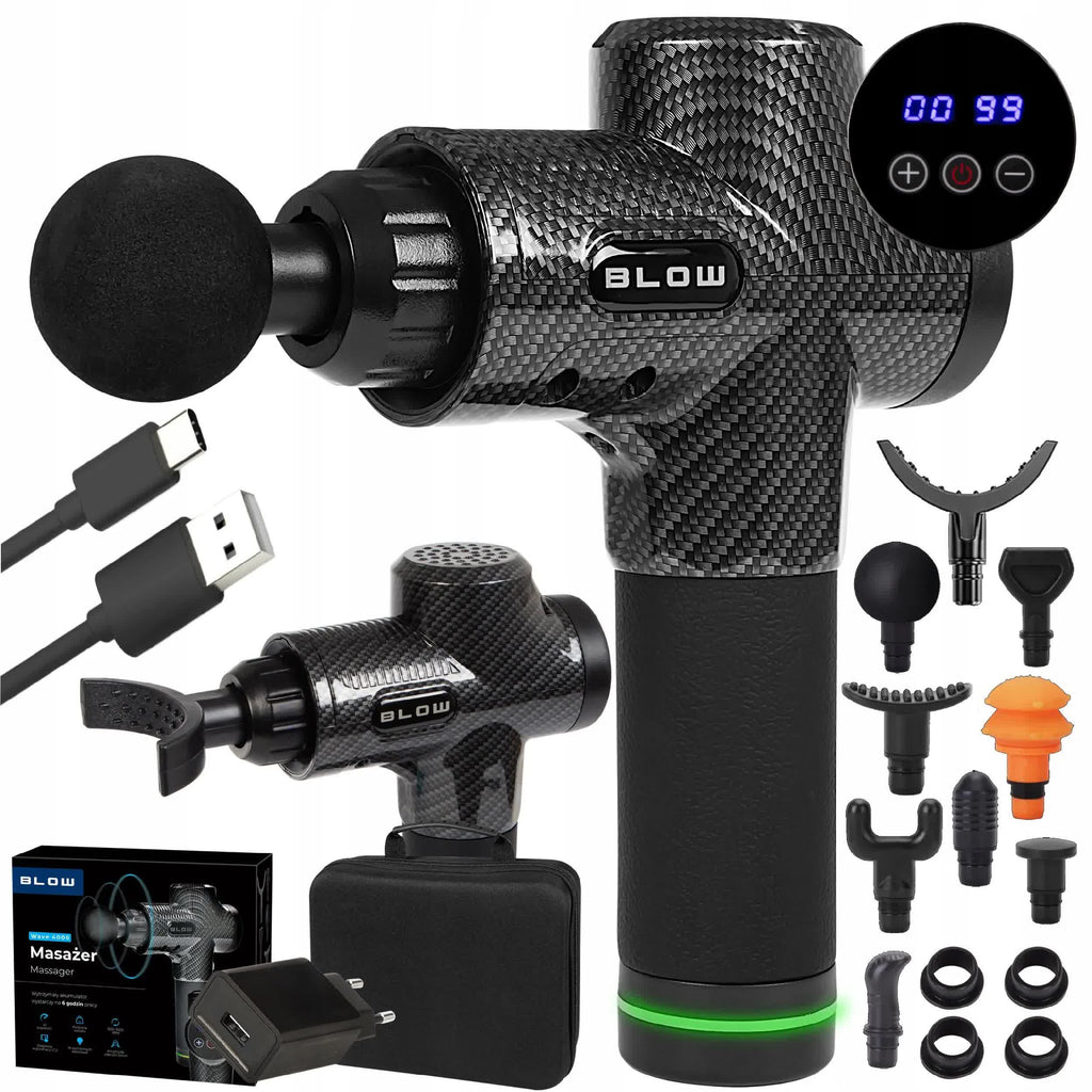 Massage gun kit — black (exact SKU)