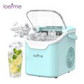 LOEFME portable ice maker — mint green (exact SKU)
