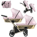 Kunert Ivento DUO GLAM 2w1 - Wózek bliźniaczy premium - kolor: IVE-20 Eco…
